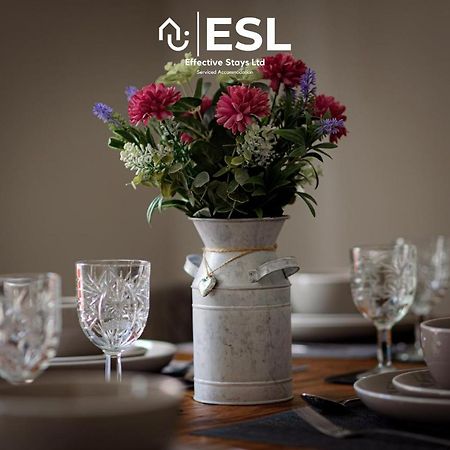 Comfy Modern 2 Bedroom Duplex Apartment With Sun Terrace Shrewsbury Eksteriør billede