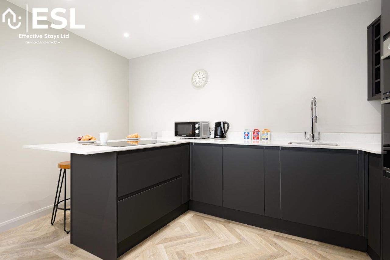 Comfy Modern 2 Bedroom Duplex Apartment With Sun Terrace Shrewsbury Eksteriør billede