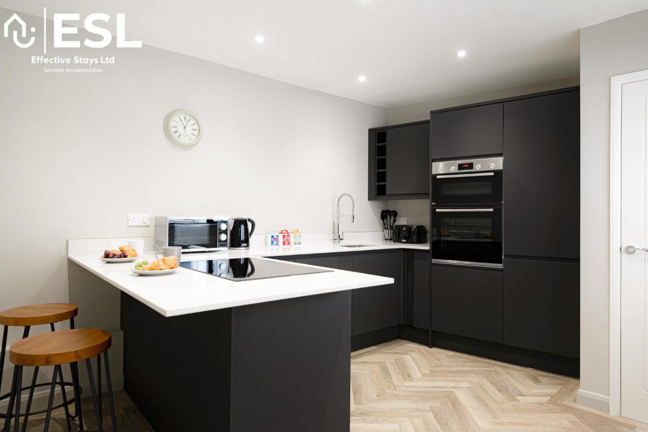 Comfy Modern 2 Bedroom Duplex Apartment With Sun Terrace Shrewsbury Eksteriør billede