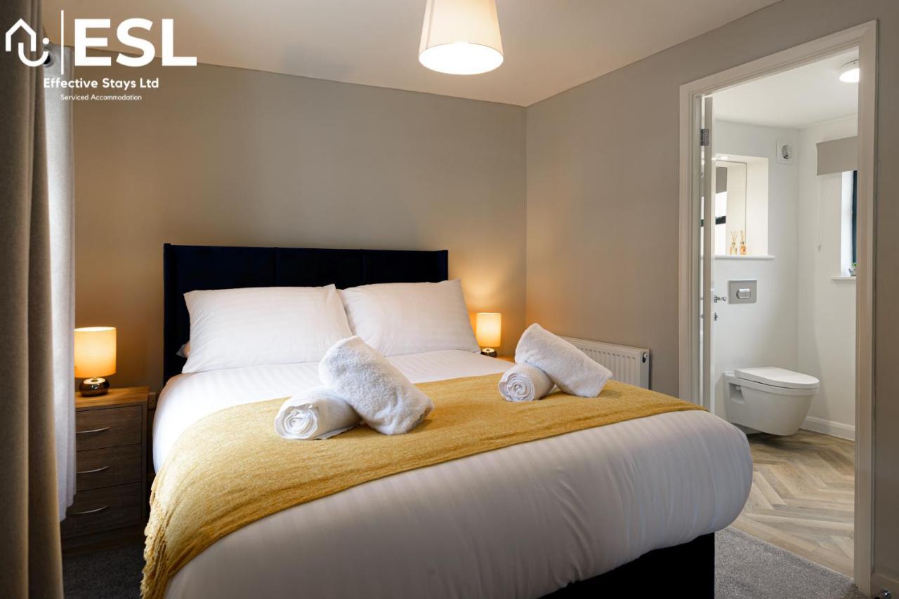 Comfy Modern 2 Bedroom Duplex Apartment With Sun Terrace Shrewsbury Eksteriør billede