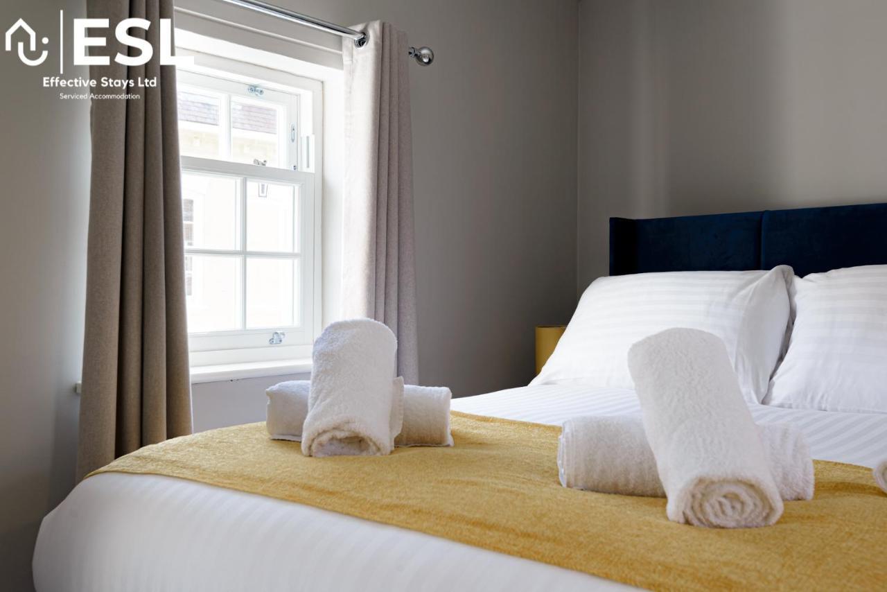 Comfy Modern 2 Bedroom Duplex Apartment With Sun Terrace Shrewsbury Eksteriør billede