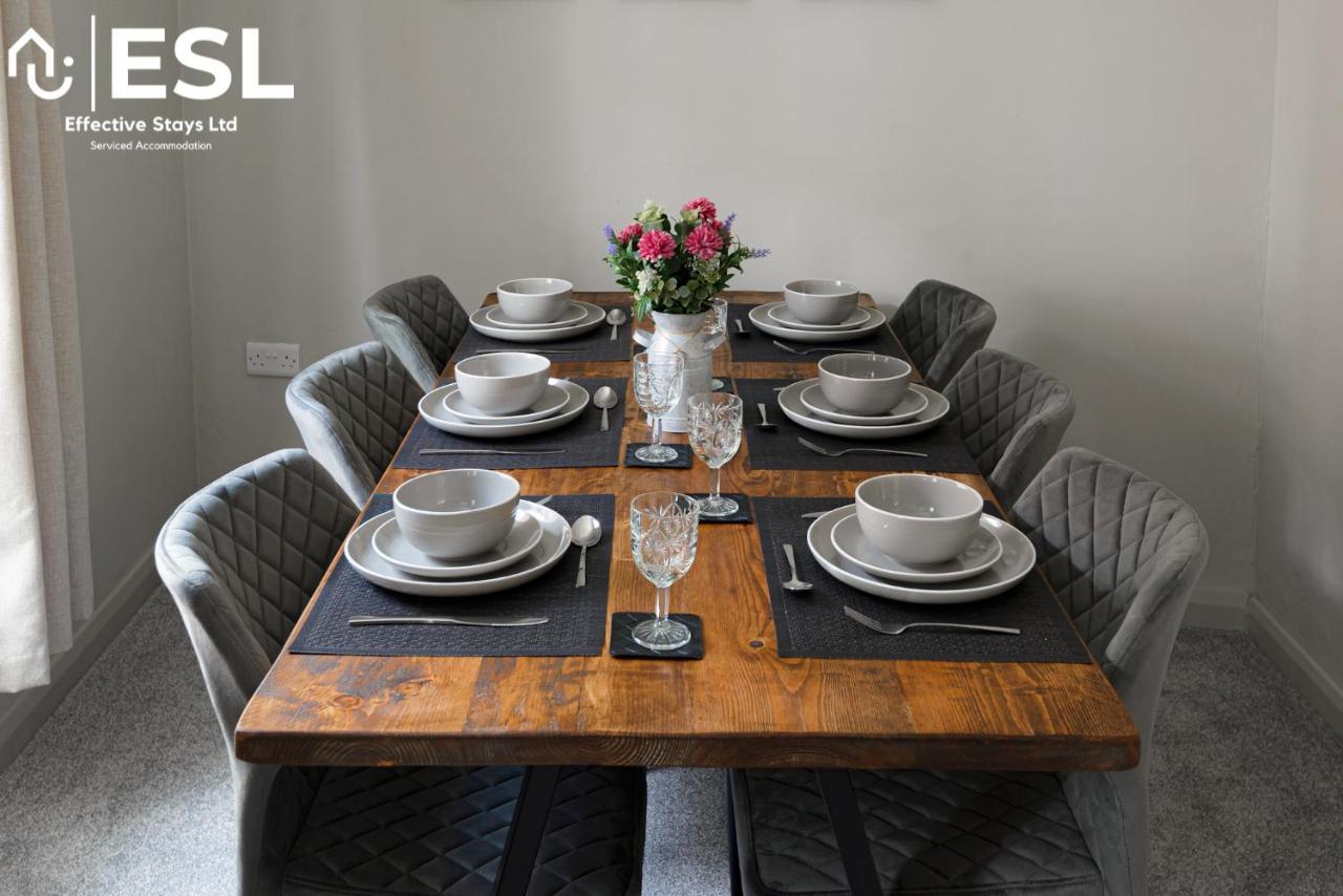 Comfy Modern 2 Bedroom Duplex Apartment With Sun Terrace Shrewsbury Eksteriør billede