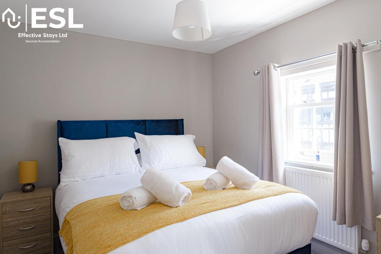 Comfy Modern 2 Bedroom Duplex Apartment With Sun Terrace Shrewsbury Eksteriør billede