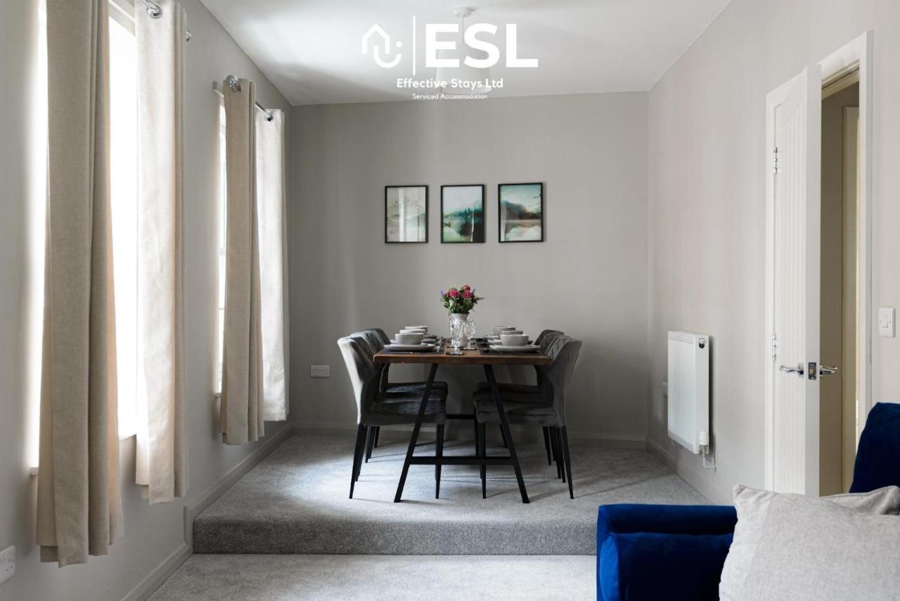 Comfy Modern 2 Bedroom Duplex Apartment With Sun Terrace Shrewsbury Eksteriør billede