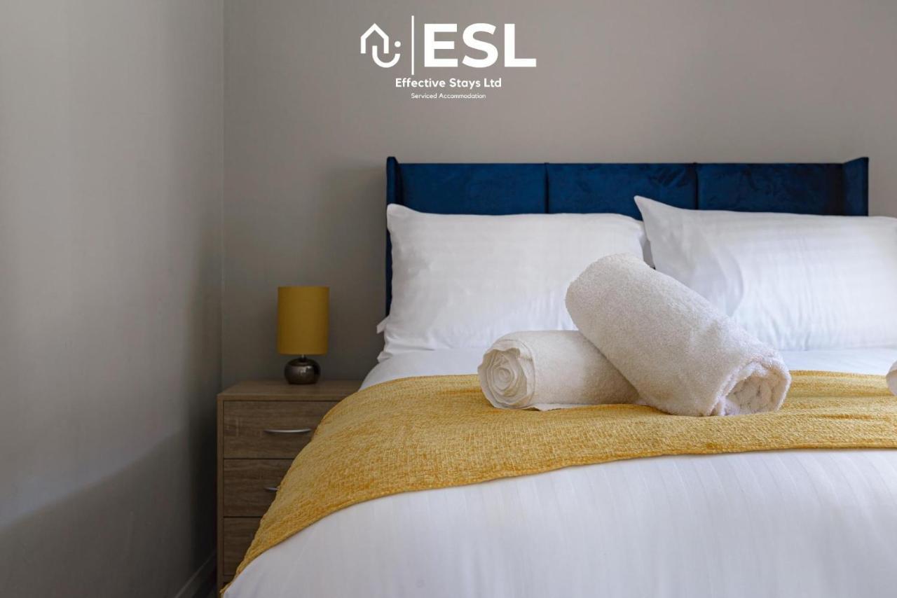 Comfy Modern 2 Bedroom Duplex Apartment With Sun Terrace Shrewsbury Eksteriør billede