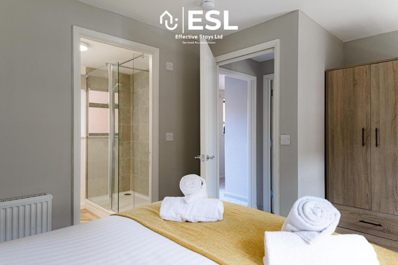 Comfy Modern 2 Bedroom Duplex Apartment With Sun Terrace Shrewsbury Eksteriør billede