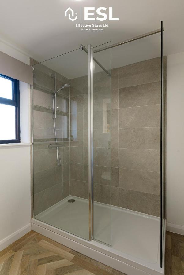Comfy Modern 2 Bedroom Duplex Apartment With Sun Terrace Shrewsbury Eksteriør billede