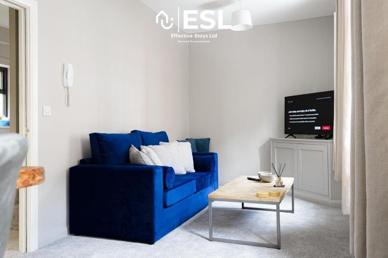 Comfy Modern 2 Bedroom Duplex Apartment With Sun Terrace Shrewsbury Eksteriør billede